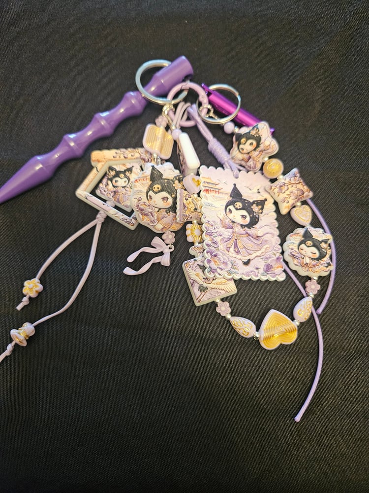 Image of Kuromi  Safety Charm