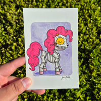 Image 1 of Original Art- Pinky Pie Calavera 