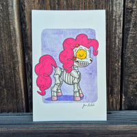 Image 3 of Original Art- Pinky Pie Calavera 