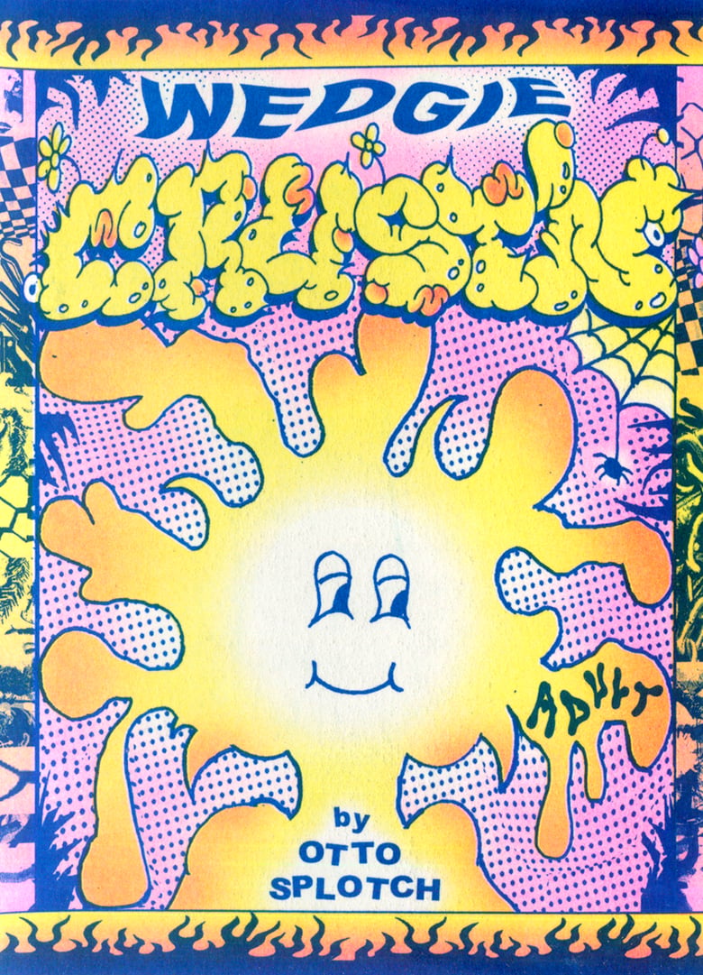 Image of WEDGIE CRUST'N riso comic (printed by Jumbo Press)