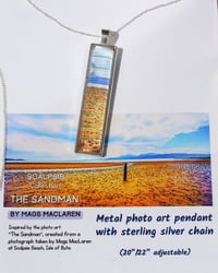 Image 1 of The Sandman - Photo Art Oblong Pendant