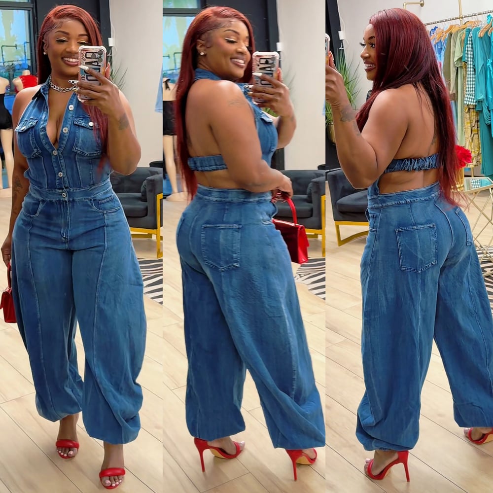 Image of CHRISSY DENIM JUMPER