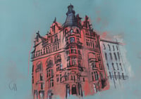 Image 2 of Corner Of Saint Vincent Street and Hope Street  - Soft pastels and Cha...