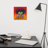 Image 2 of Noodle Demond Canvas Print