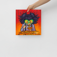 Image 3 of Noodle Demond Canvas Print