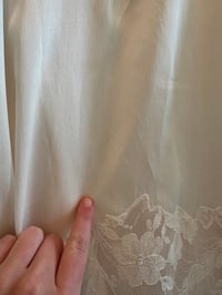 Image 16 of 1950s Champagne Lace Gown