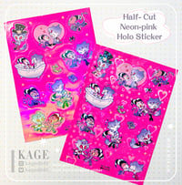 Image of Stolitz Half-cut Stiker 【Neon-Pink】