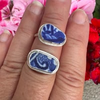 Image 7 of Make Your Own Silver Sea Glass or Sea Pottery Ring