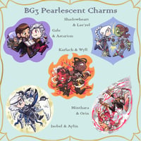 Image of BG3 Pearlescent Duo Charms