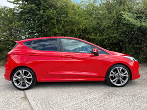 Image of Ford Fiesta 155 ST-Line X Edition, Race Red, 6 Speed Manual only 4,600 Miles!