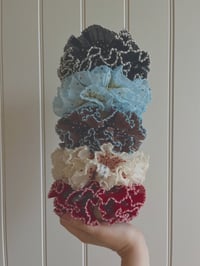 Image 2 of Spotty Dotty in Cream Scrunchie 