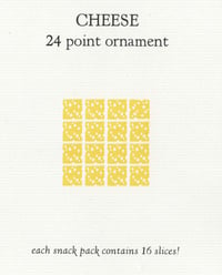 CHEESE TYPE (single set only)
