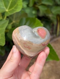 Image 6 of Polychrome Jasper Heart #4