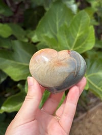 Image 6 of Polychrome Jasper Heart #5