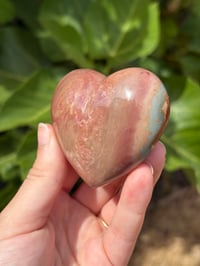 Image 4 of Polychrome Jasper Heart #6