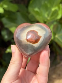 Image 2 of Polychrome Jasper Heart #8