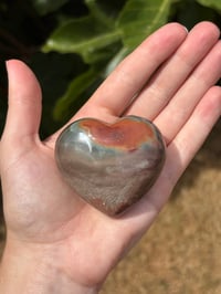 Image 8 of Polychrome Jasper Heart #8