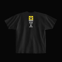 Image 2 of *PREORDER* BONES/DEERGOD - EVERYTHINGISWORSEATNIGHT BLACK SHIRT