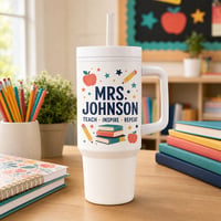 Image 2 of Personalized Stainless-Steel Tumblers 20oz, 30oz, 40oz