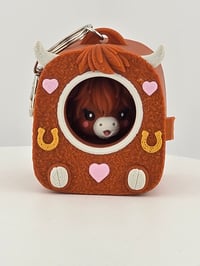 Image 1 of Backpack Buddy Highland cow