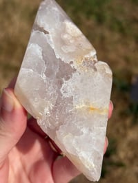 Image 4 of Flower Agate Druzy Diamond