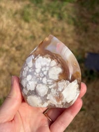 Image 5 of Flower Agate Freeform #8