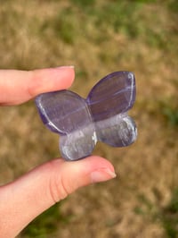 Image 1 of Fluorite 3D butterfly