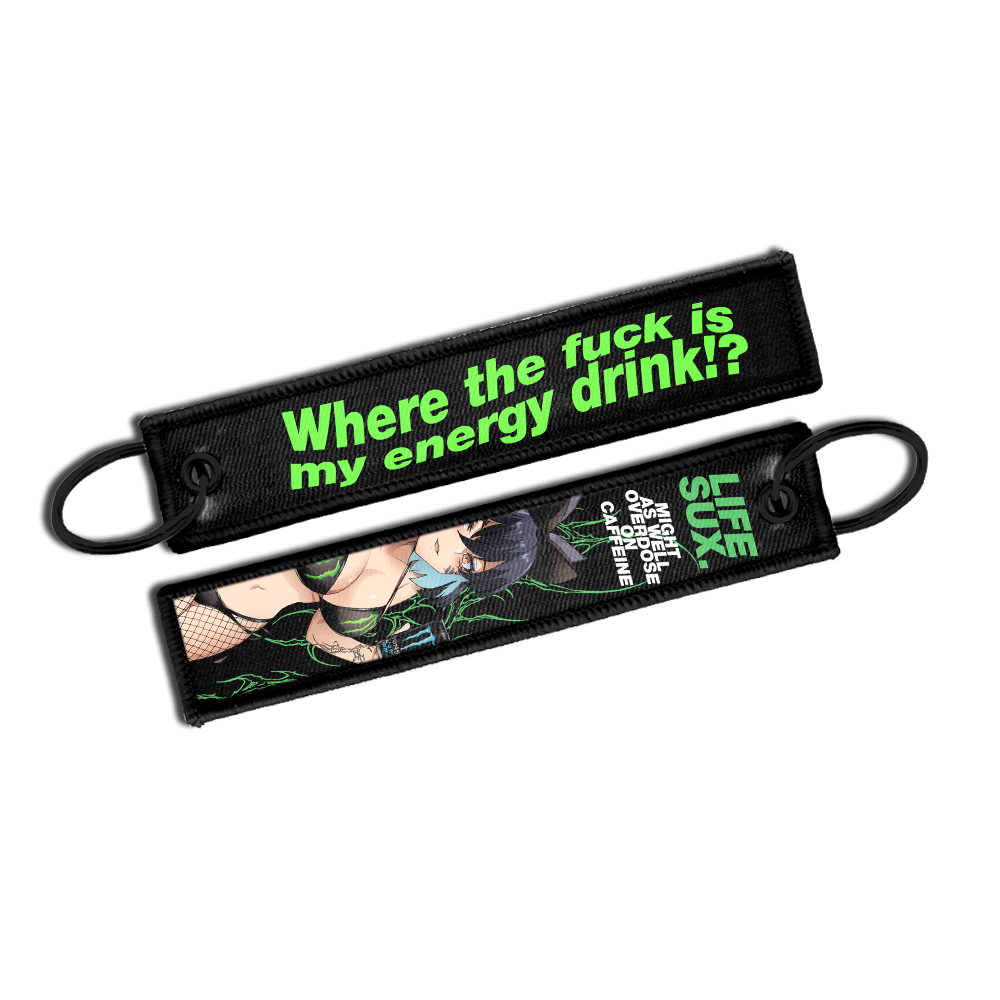 Image of Where The F*ck Is My Energy Drink Jet Tag