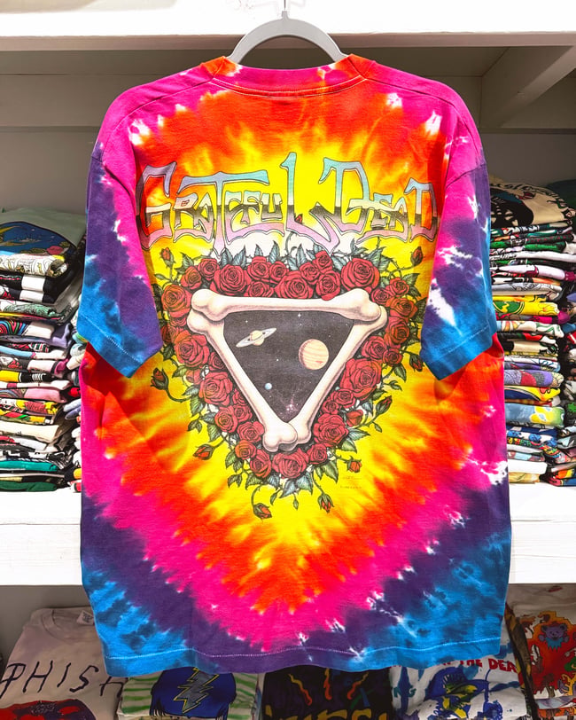 Grateful Dead 1992 'Space Your Face' T-Shirt - Size XL