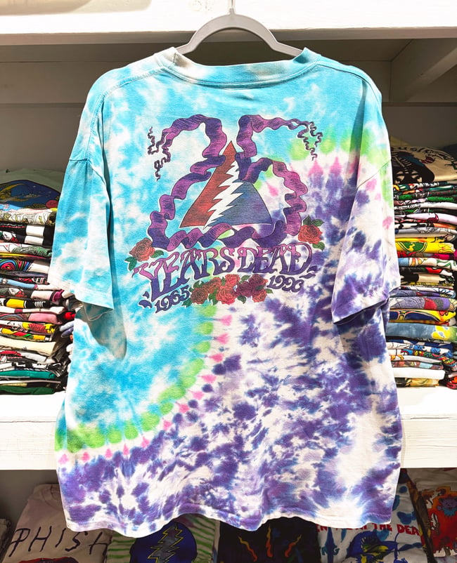 Grateful Dead 1990 25th Anniversary T-Shirt - Size XL