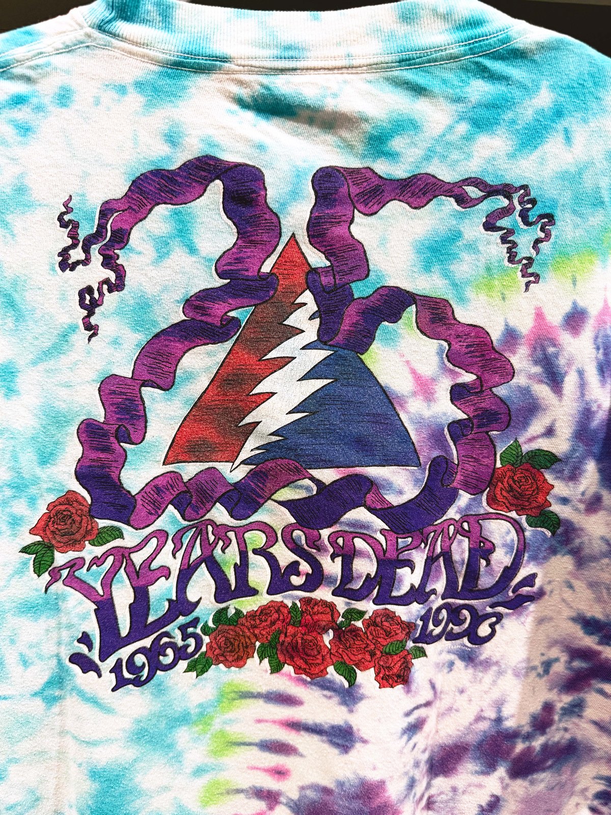 Grateful Dead 1990 25th Anniversary T-Shirt -- Size XL | Primarily
