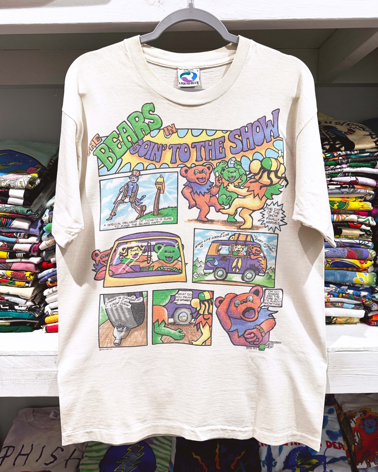 Rare Grateful Dead 1994 'Goin' to the Show' T-Shirt - Size L