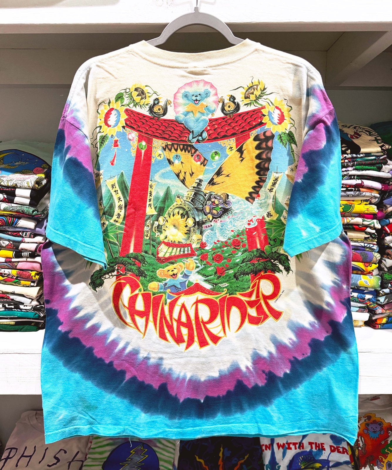 Grateful Dead 1997 China Rider T-Shirt -- Size XL | Primarily Dead