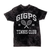 Image 2 of GIGPS TENNIS CLUB HOODIE BLACK STONE