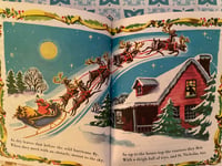 Image 2 of Vintage The Night Before Christmas Little Golden Book