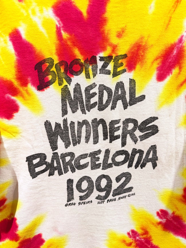 Grateful Dead 1992 Lithuania Basketball T-Shirt - Size L