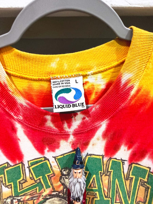 Grateful Dead 1996 Lithuania Basketball T-Shirt - Size L+