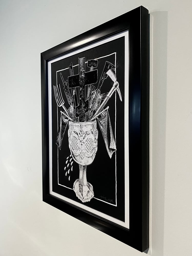 Image of 'chalice' original collage