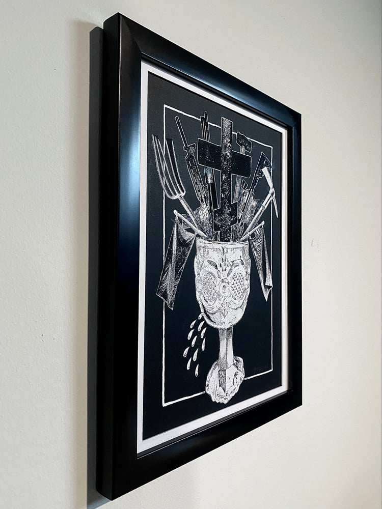 Image of 'chalice' original collage