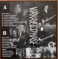 Image 2 of Vorkriegsphase - "Demos 1984 & 1985" Lp