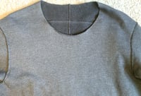 Image 2 of Kazuyuki Kumagai Attachment paneled gray sweater, size 2 (M)