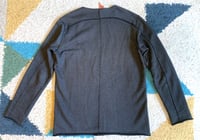 Image 5 of Kazuyuki Kumagai Attachment paneled gray sweater, size 2 (M)