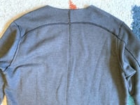 Image 6 of Kazuyuki Kumagai Attachment paneled gray sweater, size 2 (M)