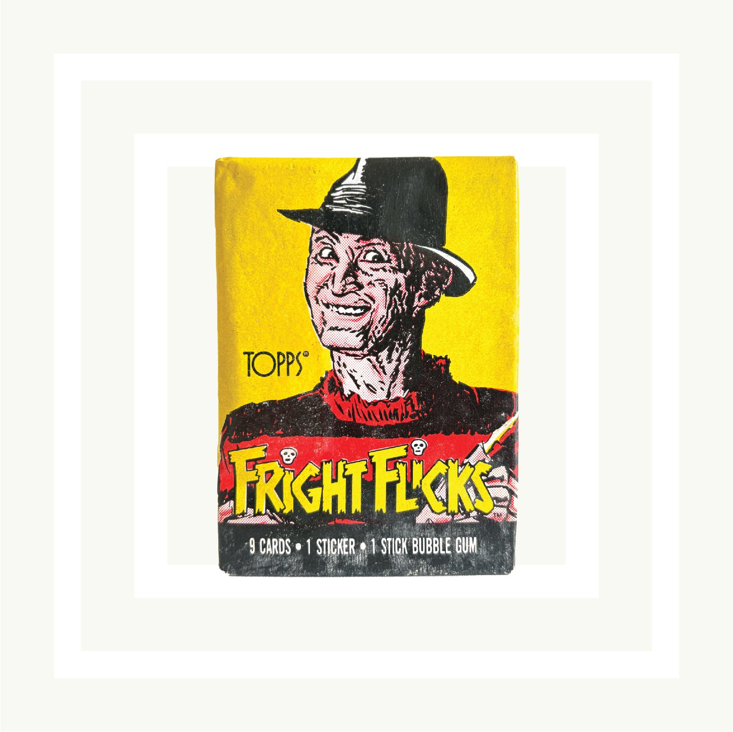 Image of Topps Fright Flicks Trading Card Pack 