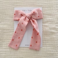 Image 1 of Longtail bow/ Candy heart