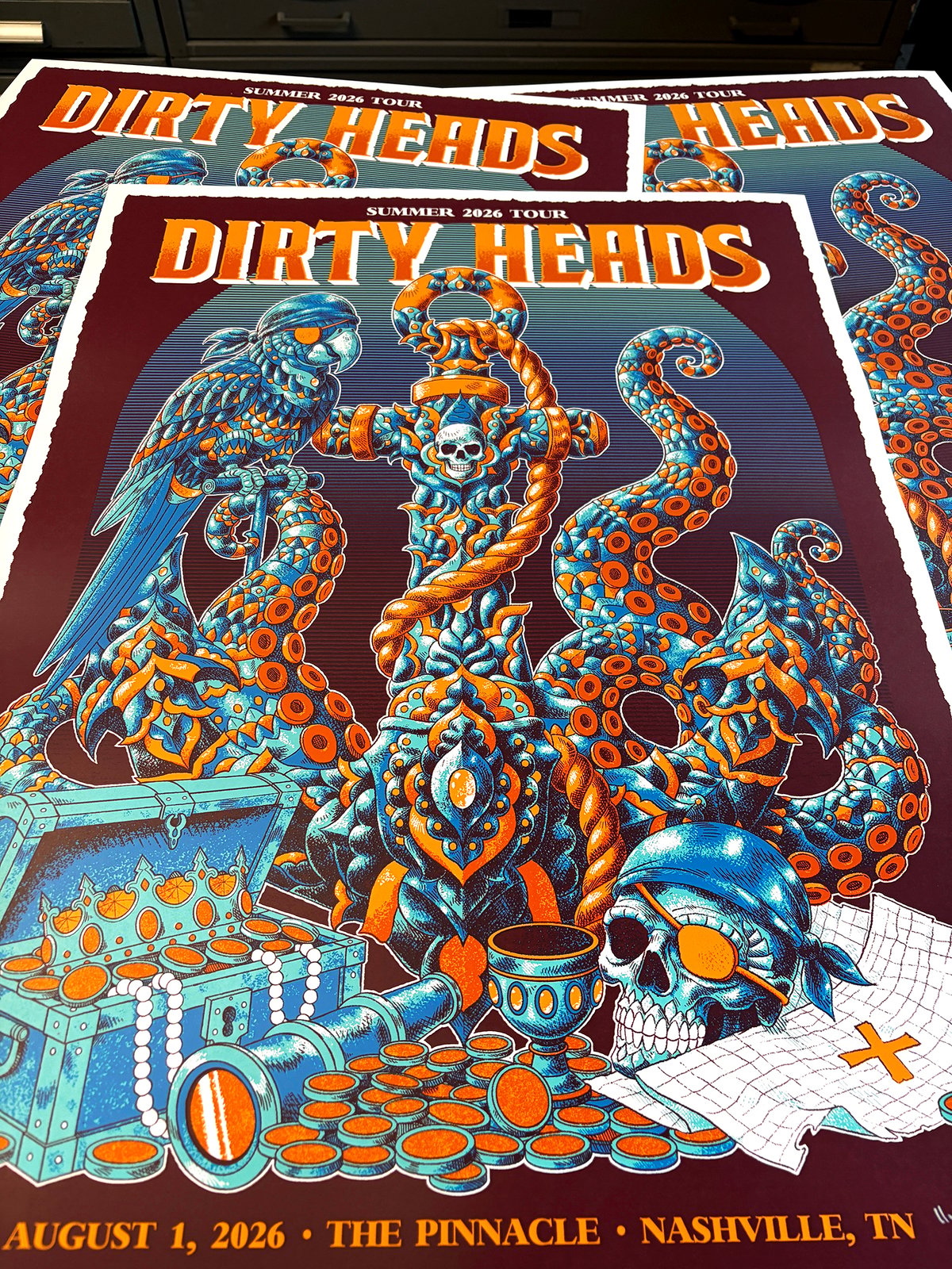 F4D Studios — Dirty Heads Nashville Posters