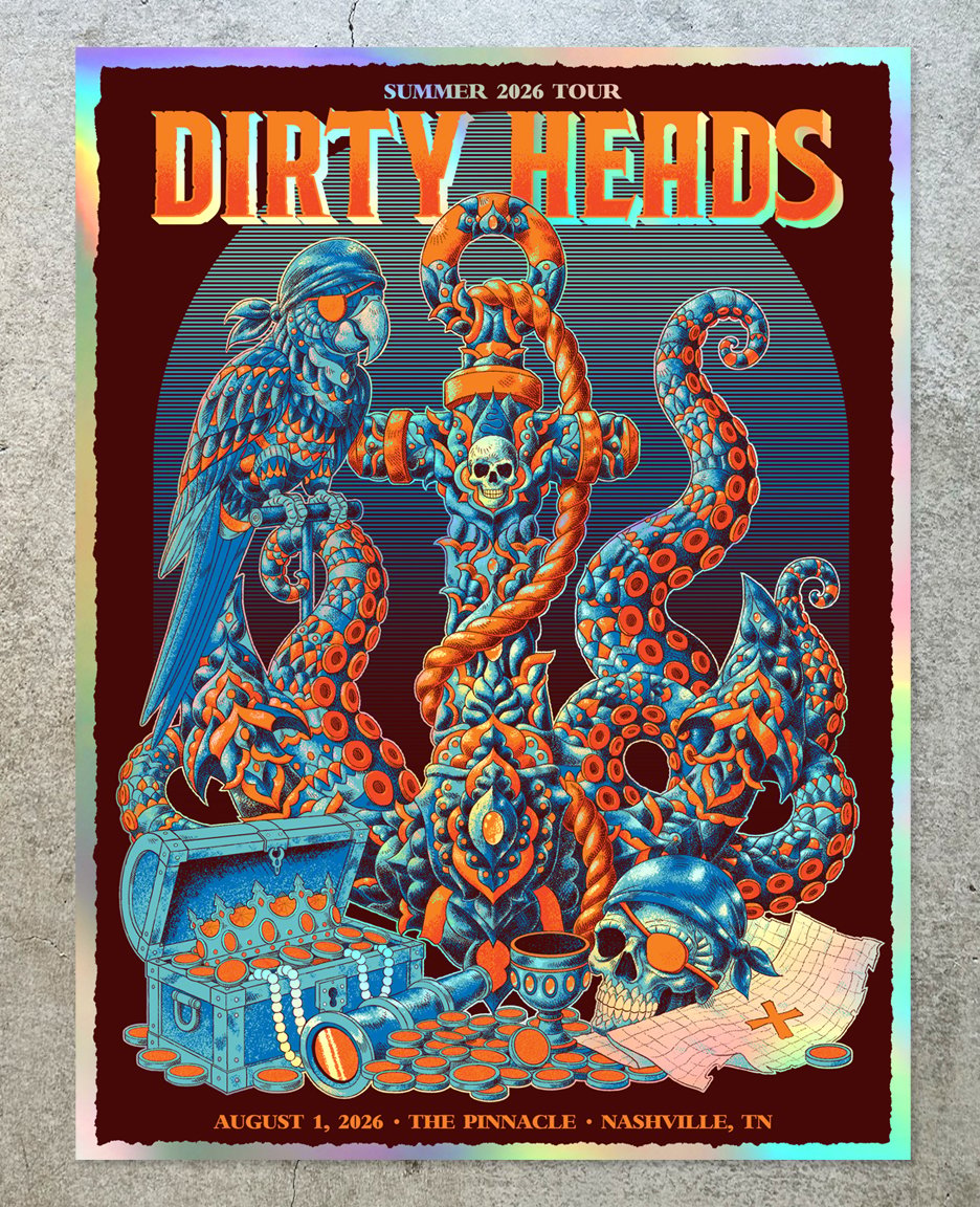 F4D Studios — Dirty Heads Nashville Posters