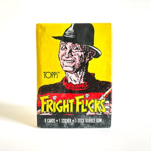 Image of Topps Fright Flicks Trading Card Pack 