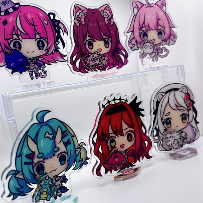 Spinning Standees [ Indie VTubers ]