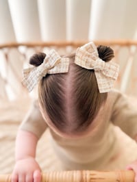 Image 2 of Caramel Mitten Bow